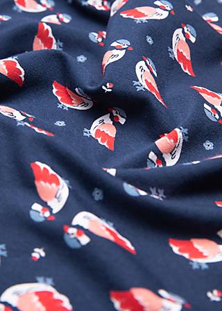 Jumpsuit Flaming Heart Marlene, chirping bird, Trousers, Blue