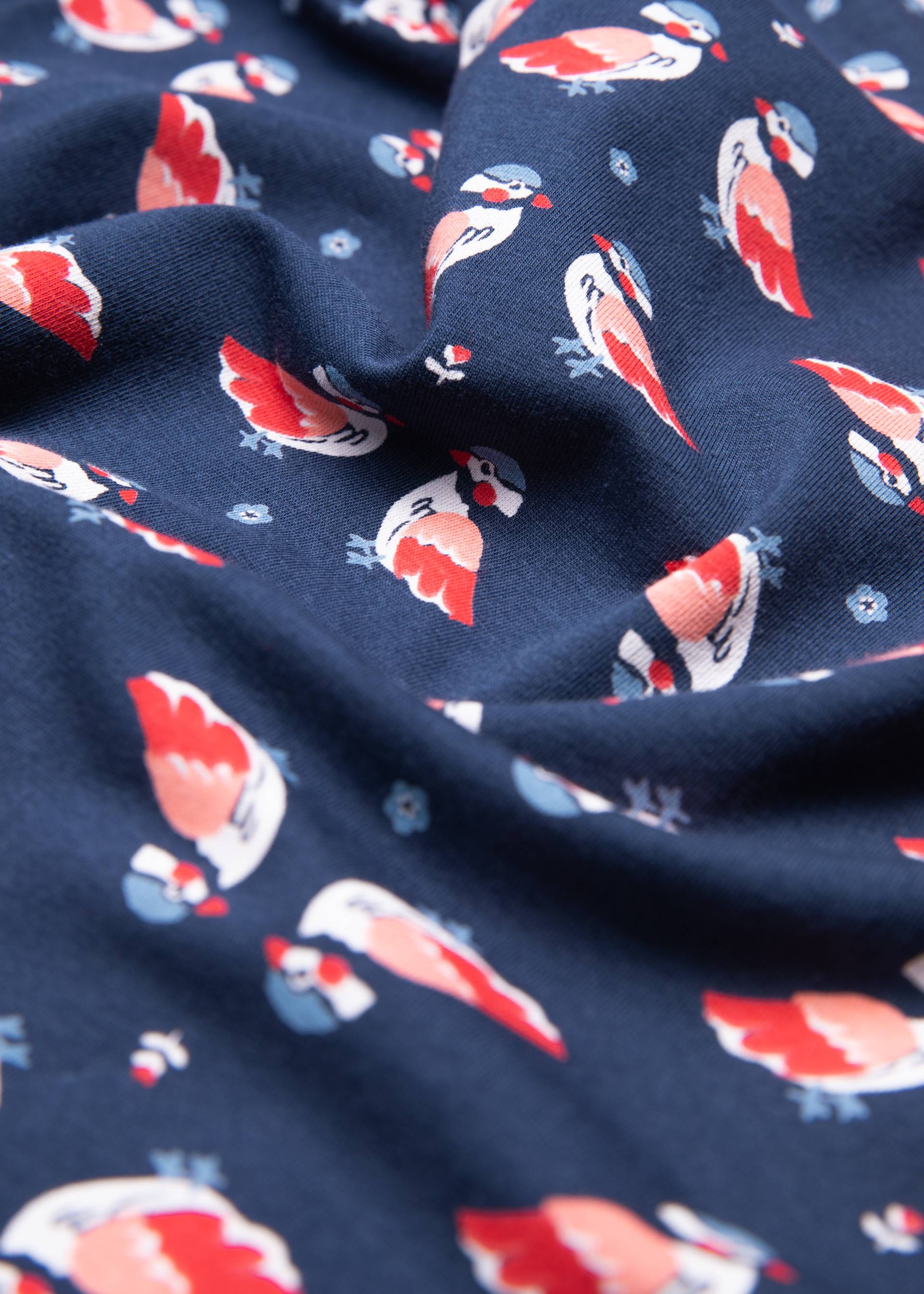 Jumpsuit Flaming Heart Marlene, chirping bird, Trousers, Blue