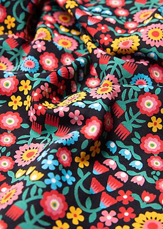 Jersey Dress Hootchy Kootchy Petite, farmer's flower bed, Dresses, Black