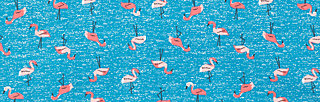 mimis magic, flamingo bingo, Shirts, Blue