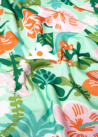 Jerseyrock Tender Slender, hibiscus feeling, Röcke, Türkis