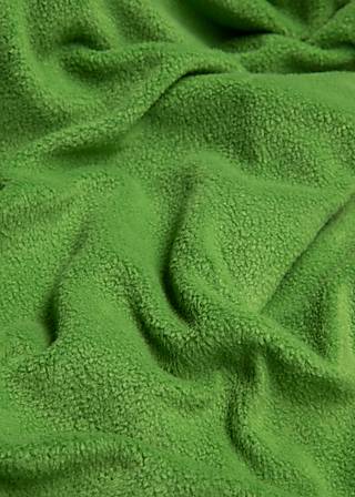 Fleece Jacket Extra Layer short, my smart fibre green, Sweatshirts & Hoodies, Green