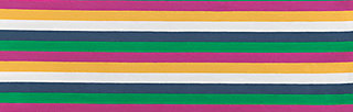 breton heart, rainbow stripes, Shirts, Blue