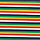 logo stripe 3/4 arm shirt, rainbow tiny stripe, Shirts, Blau