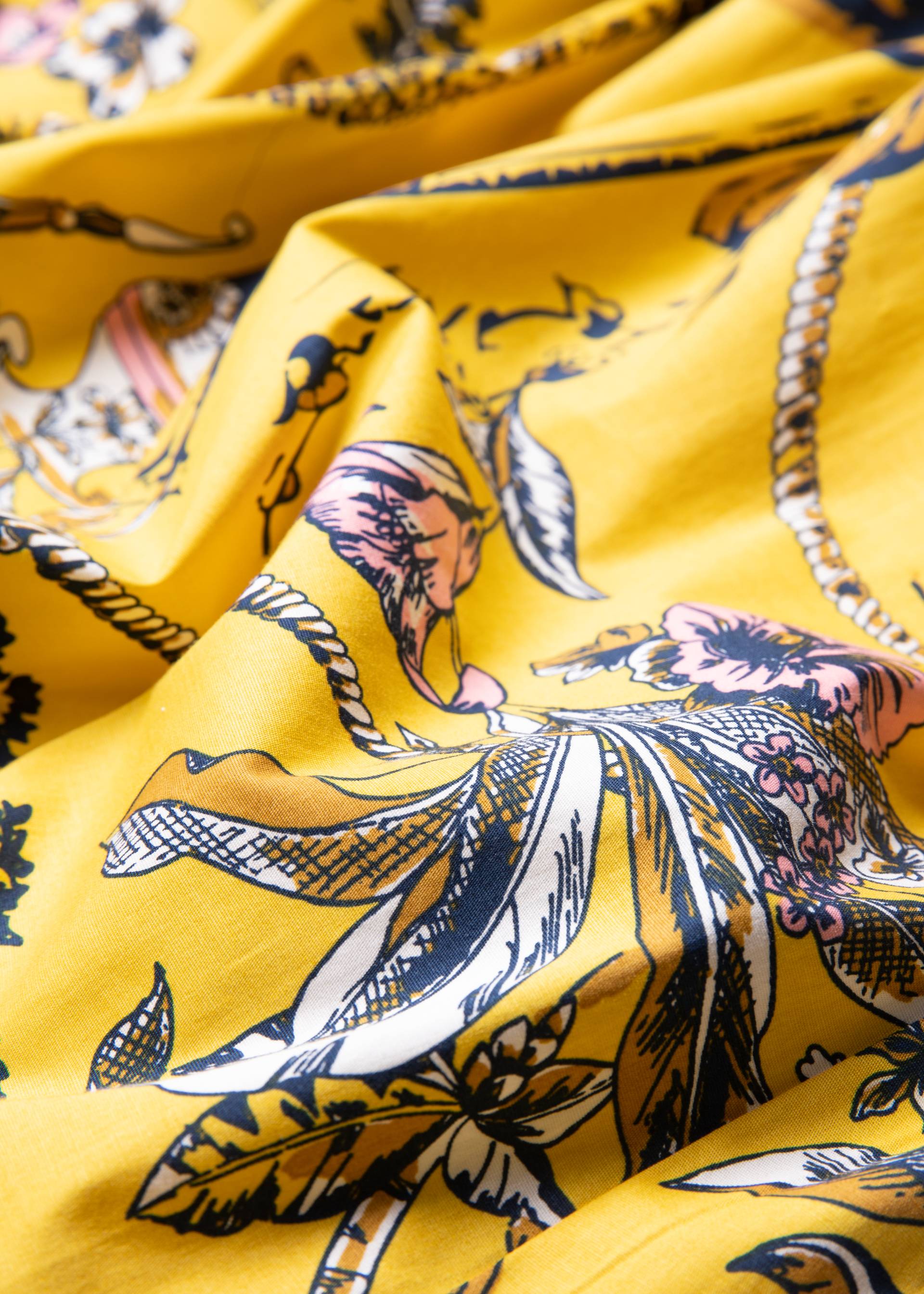 Sommerhose Madame Chouchou, royal à bord, Hosen, Gelb