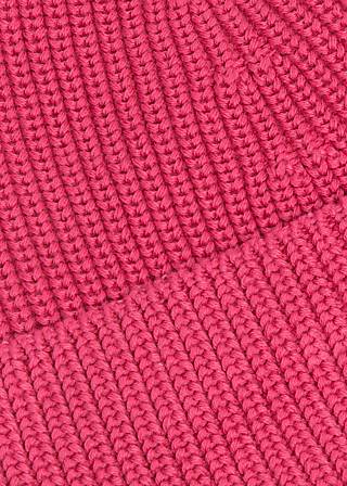 Knitted Hat Beanie Queen, shades of pink knit, Accessoires, Pink