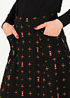 Circle Skirt elfentanz, sweet childhood, Skirts, Black