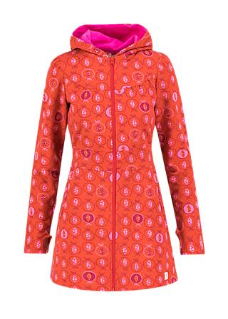 Zip Top Cuddly Shell, little fruity girl, Sweatshirts & Hoodies, Red