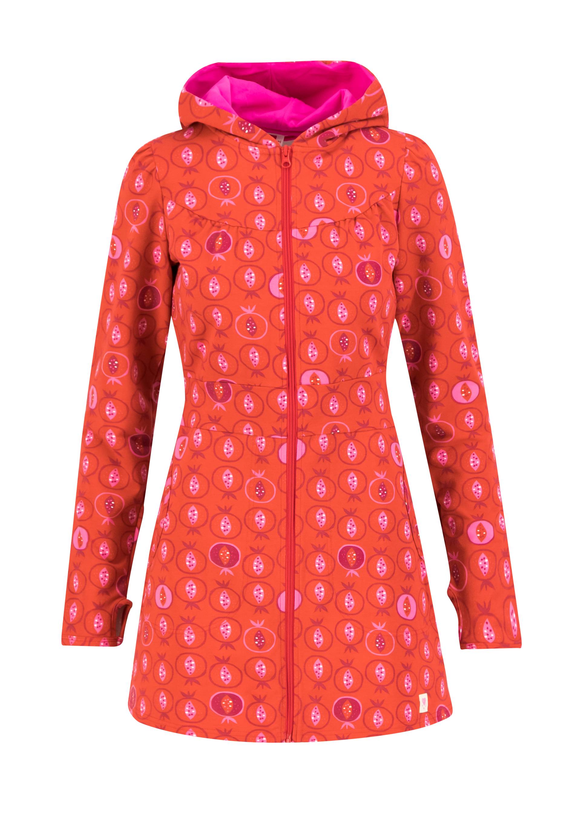 Zip Top Cuddly Shell, little fruity girl, Sweatshirts & Hoodies, Red