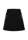 Mini Skirt Molto Bene, farmer´s dynasty black, Skirts, Black