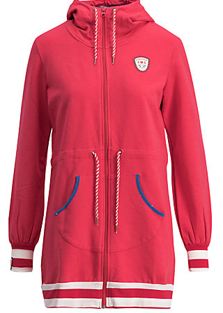 Zip-up Hoodie aura paramour, strawberry ice, Zip jackets, Red
