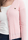 logo loving heart cardy, rose hay, Knitted Jumpers & Cardigans, Pink