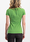 logo shortsleeve feminin uni, green light, Shirts, Green