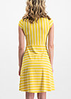 logo stripe dress, morning stripe, Kleider, Gelb