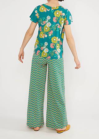 Summer blouse Feed the Birds, eternal flower dance, Blouses & Tunics, Green