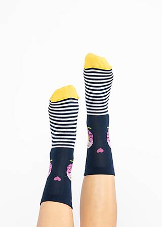 Cotton socks Sensational Steps, budgie buddies sock, Socks, Blue