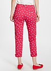 pantalon d'amour , belle mama, Trousers, Red