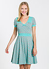 wings of spring, berry dots, Dresses, Turquoise