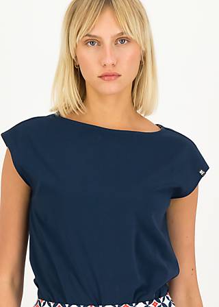 Summer Pants Logo easy Flared, oasis of life, Trousers, White