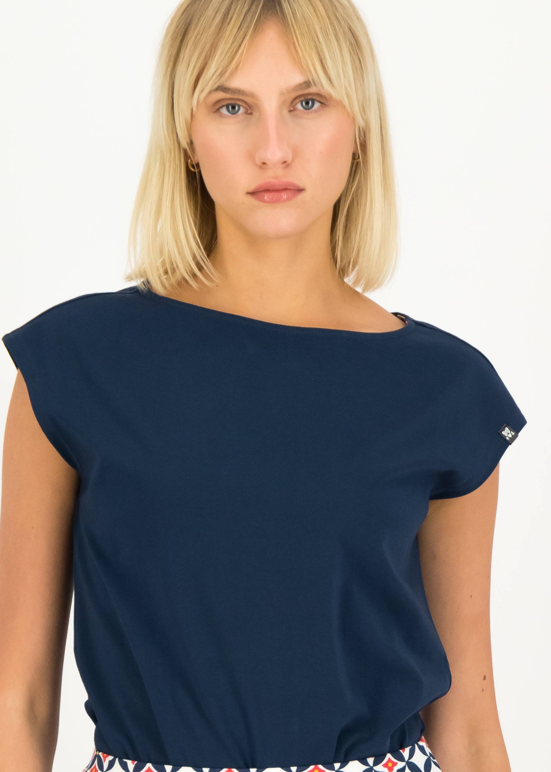 Summer Pants Logo easy Flared, oasis of life, Trousers, White