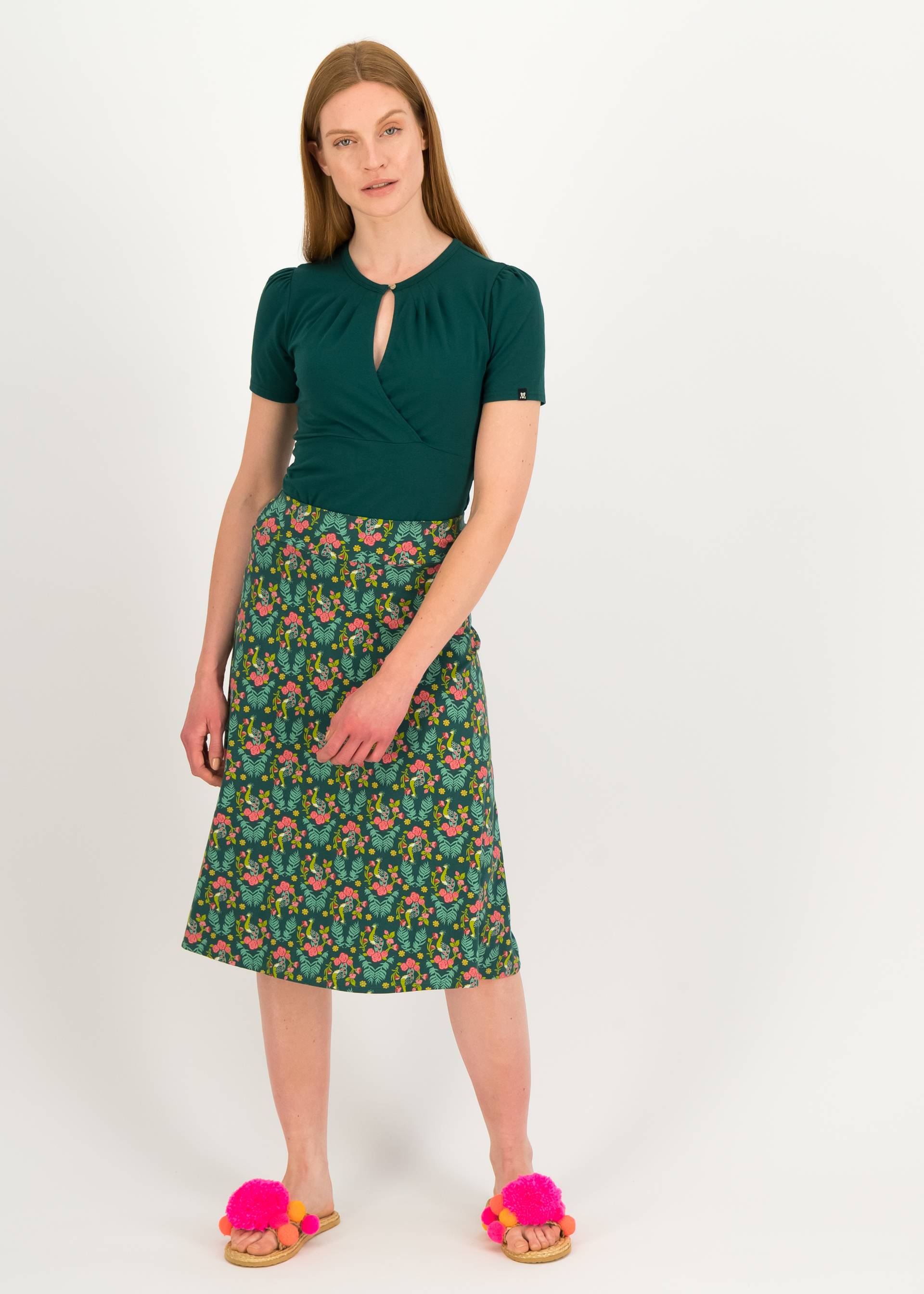 Midirock Love to Love, peacock paradise, R&ouml;cke, Gr&uuml;n