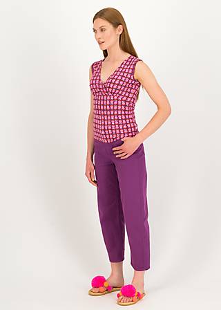 Top Mon Soleil Cache, tiny shiny desert island, Shirts, Lila