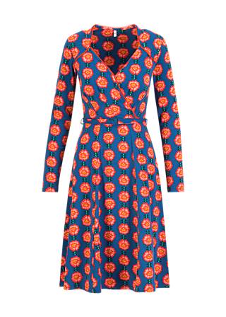 Jersey Dress Cache Me, Darling, sweet flaming flower, Dresses, Blue