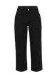 Trousers High Waist Culotte, black cutie, Trousers, Black