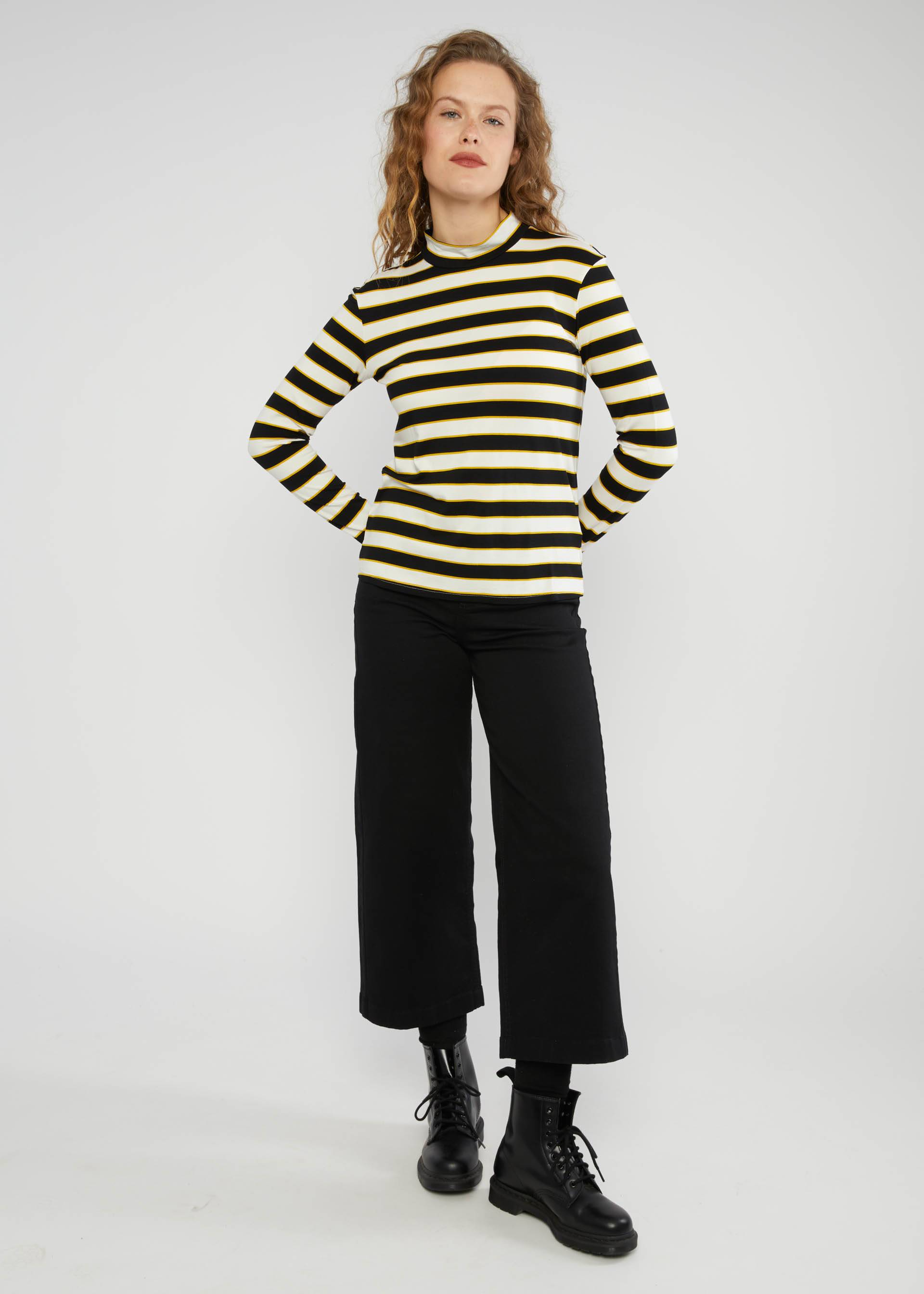 Hose High Waist Culotte, black cutie, Hosen, Schwarz