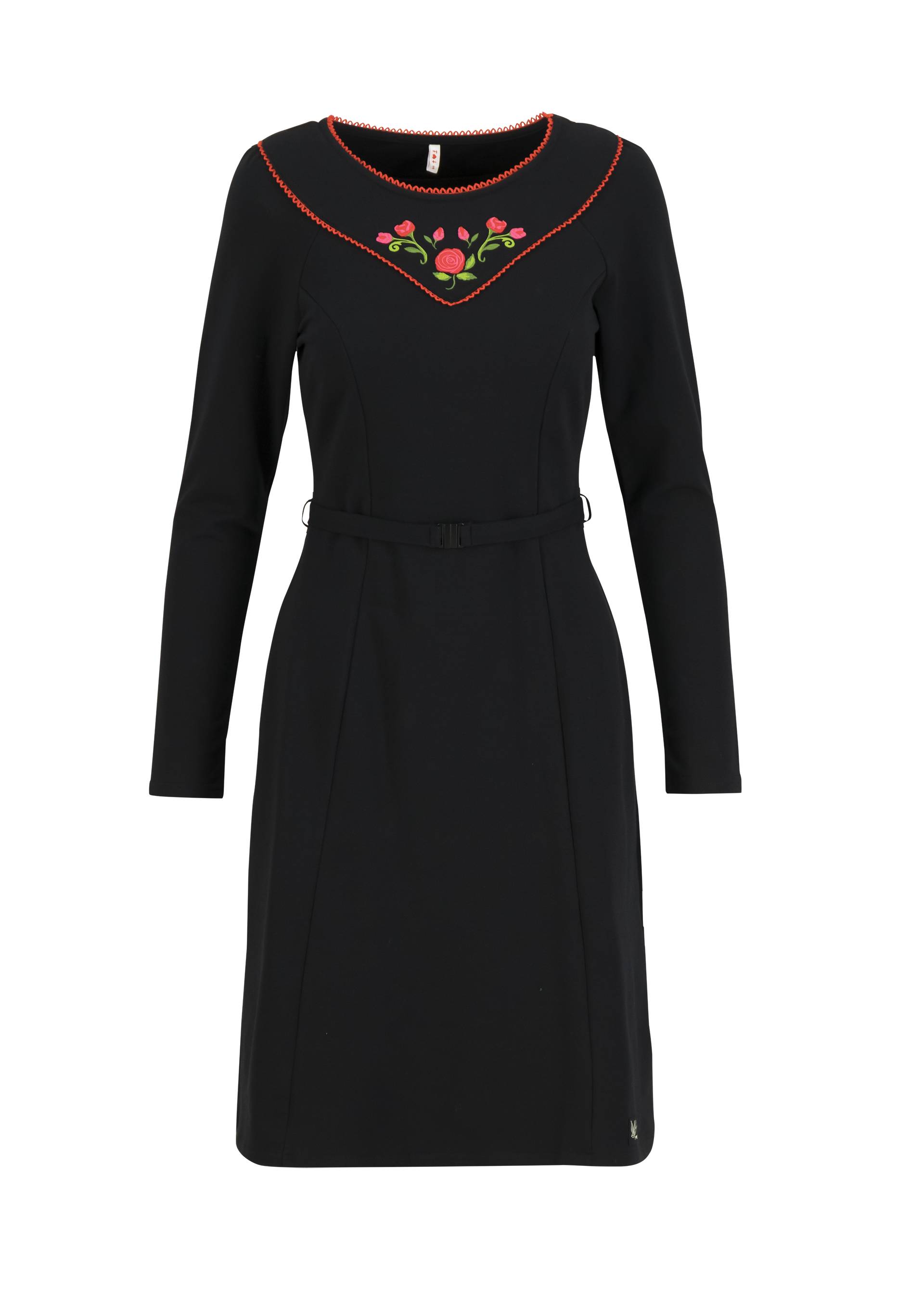 Sweatkleid Home Sweet Folksy, legendary rockabilly black, Kleider, Schwarz