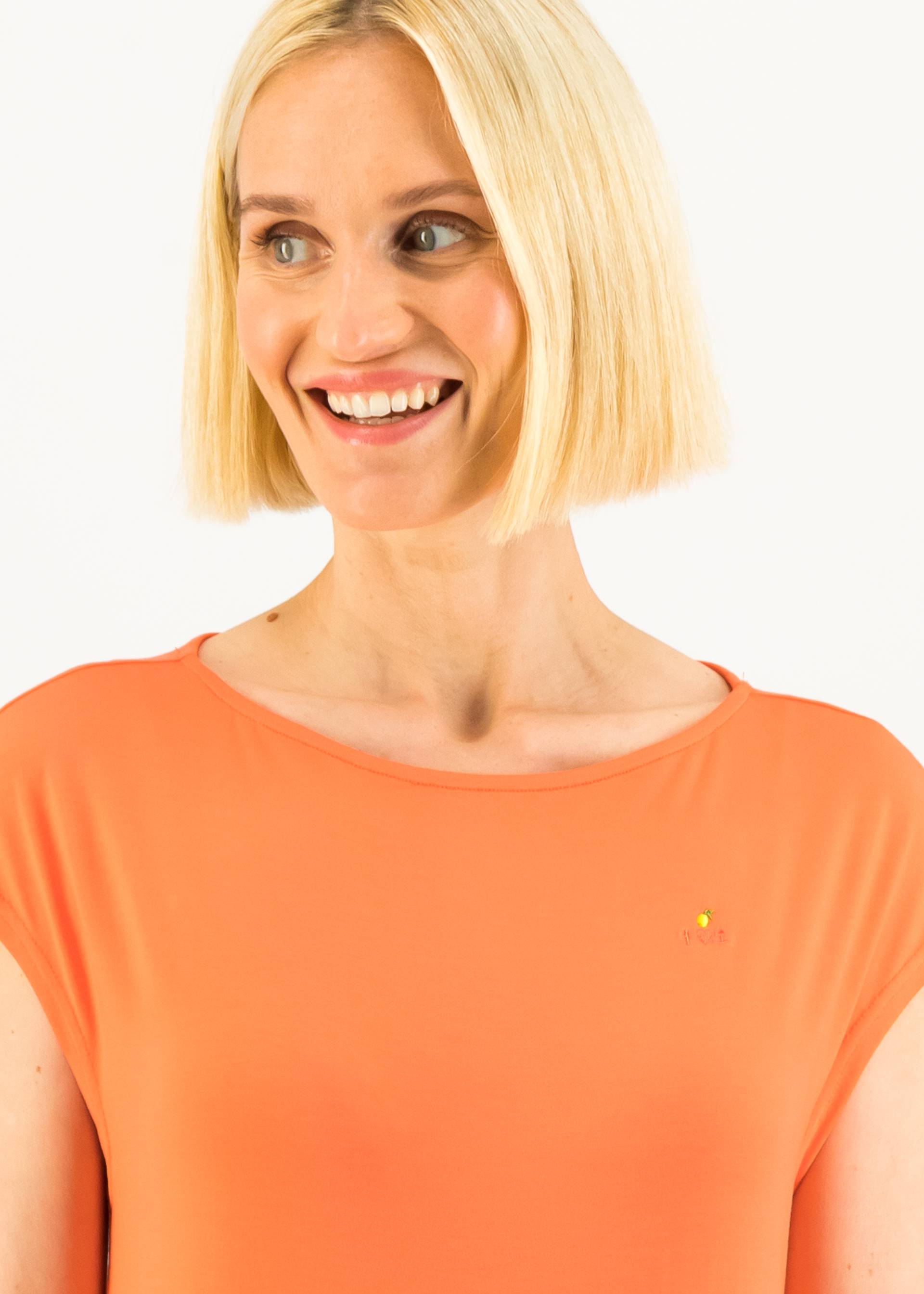 T-Shirt Breezy Flowgirl, bella rosso, Tops, Red