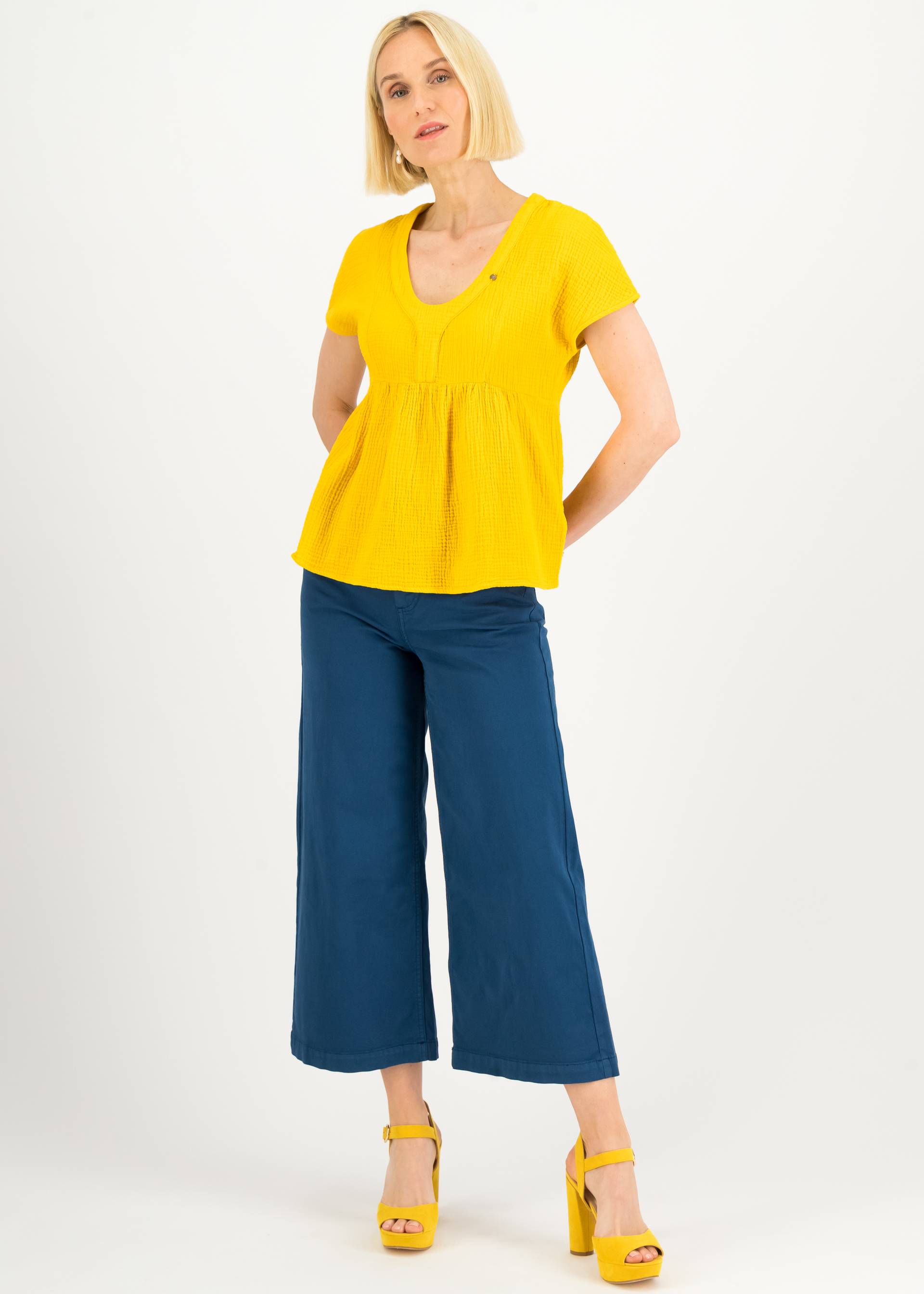 T-Shirt Meeresbrise Cache, limone giallo, Shirts, Gelb