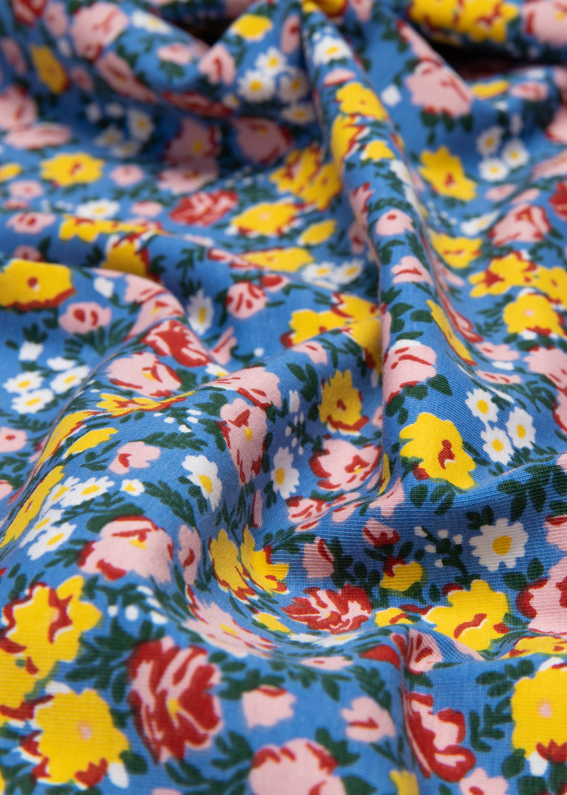 Sommerkleid Secret Garden, fiori nostalgia, Kleider, Blau