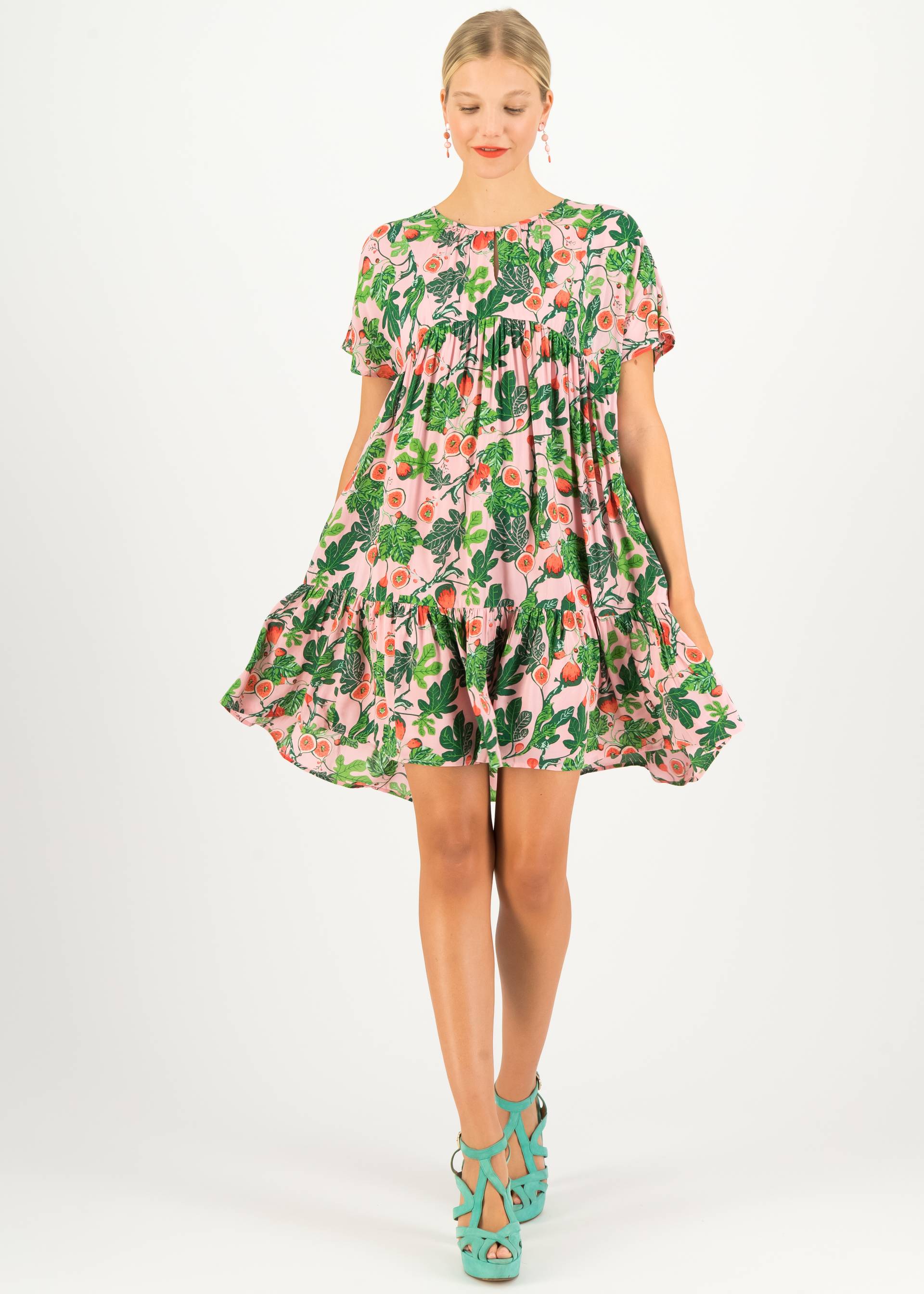 Sommerkleid Seeds of Love, bacio di fichi, Kleider, Rosa