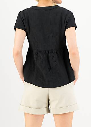 T-Shirt Meeresbrise Cache, notte oscura, Tops, Black