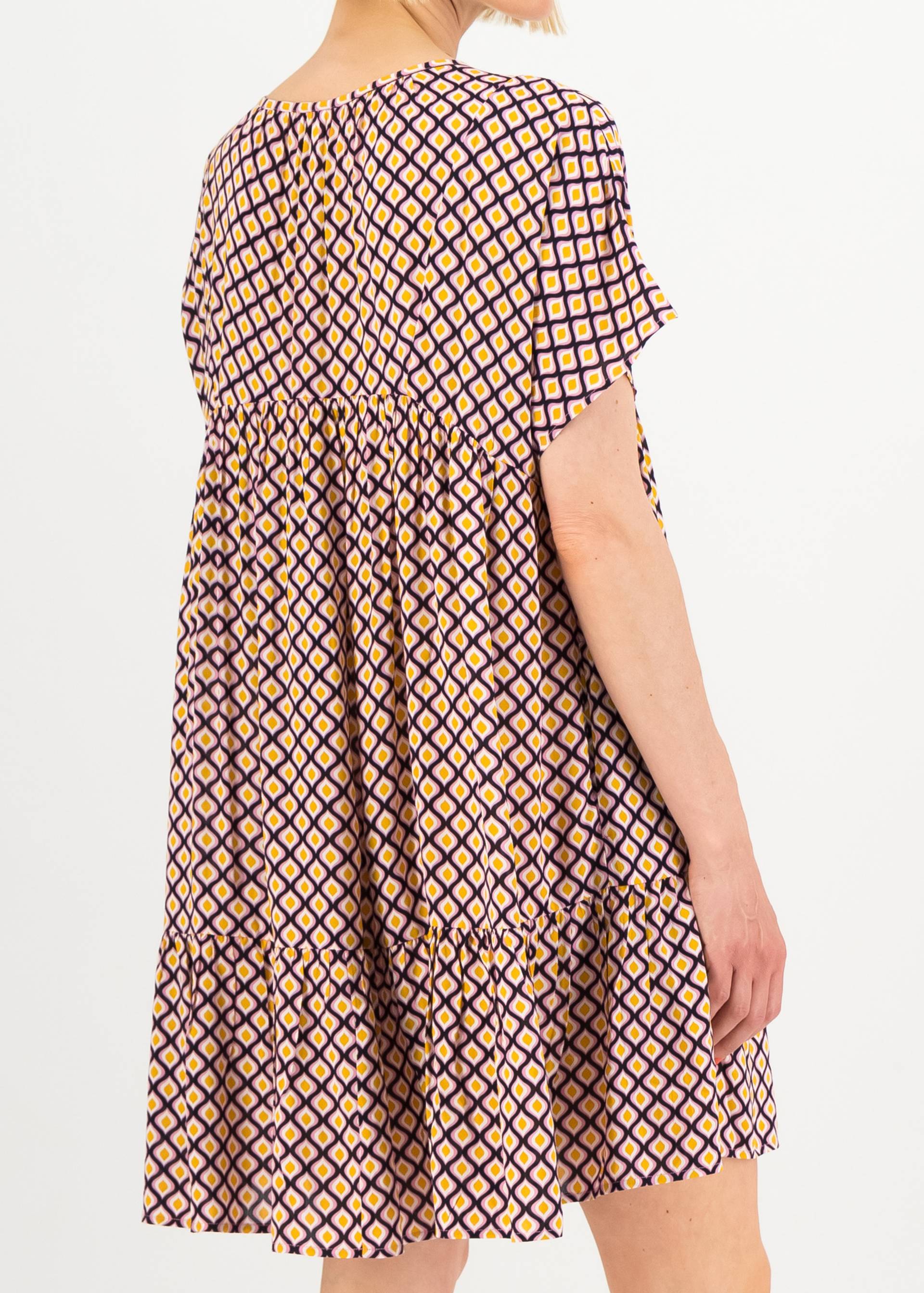 Summer Dress Seeds of Love, mosaico grafico, Dresses, Black