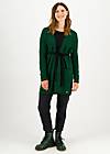 Long Cardigan Rendez-vous with Myself, promenade en foret, Knitted Jumpers & Cardigans, Green
