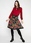 Pleated Skirt Story of Tailoring, the smell of roses, Skirts, Black