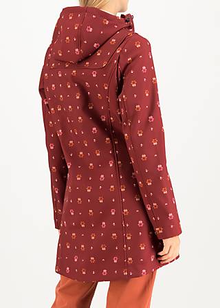 Soft Shell Jacket Wild Weather, owls around me, Jackets & Coats, Brown