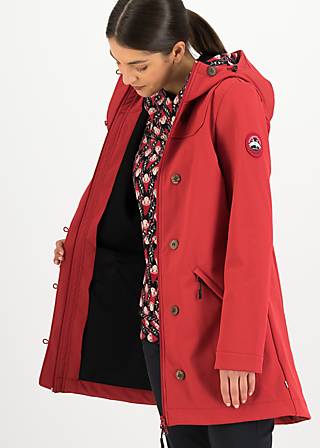 Soft Shell Jacket Wild Weather, red magical heart, Jackets & Coats, Red