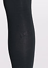 logo leggins, black board, Leggings, Black