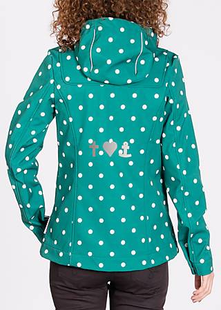 Soft Shell Jacket wild weather petit anorak, go to school, Jackets & Coats, Green