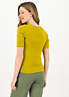 logo pully round neck 1/2arm, yellow heart anchor , Knitted Jumpers & Cardigans, Yellow