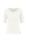 logo shirt legere, simply white, Shirts, Weiß