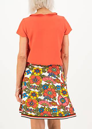 Minirock lovely feelgood, shower flower, Röcke, Weiß