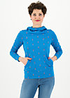 riders in the tent, blue tippi dots, Sweatshirts & Hoodys, Blue