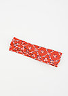 Hair band tiny knot, sea flower, Accessoires, Red