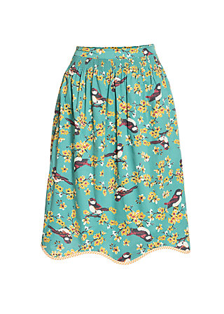 Faltenrock ice in the sunshine, spree sparrows, Röcke, Blau