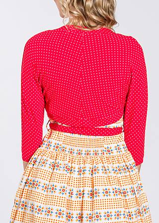 Kurzjacke kiss me blom, ida madita, Strickpullover & Cardigans, Rot