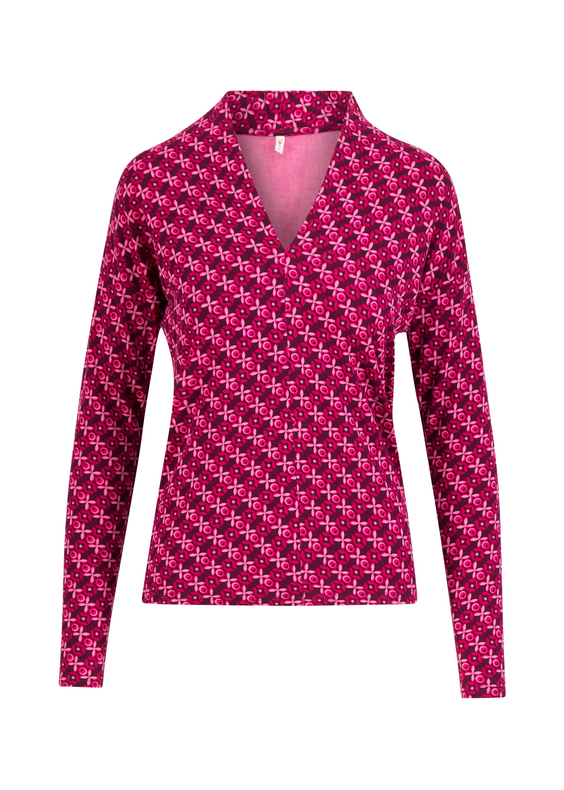 Longsleeve Ecological Elegance, essence of life, Shirts, Rosa